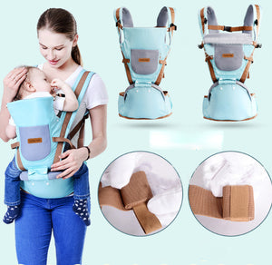 Ergonomic Baby Carrier Waist Stool – Comfortable Infant Hip Seat for 3–36 Months