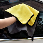 Two-color Dual-sided Microfiber Car Wash Towel