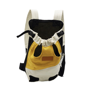 BEOW Portable Canvas Pet Chest Bag
