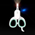 USB Rechargeable Pet Grooming Clippers with Light for Safe Trimming