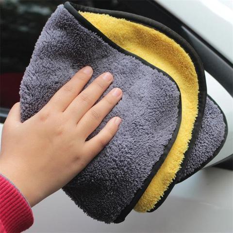 Two-color Dual-sided Microfiber Car Wash Towel