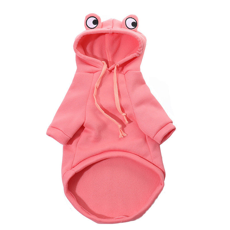 Soft Warm Pet Hoodie for Halloween & Autumn Cosplay