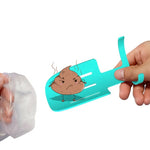 Pet Multi-functional Water Bottle with Waste Shovel & Food Box