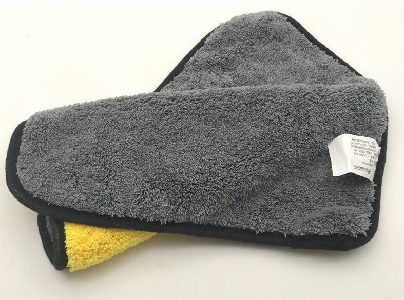 Two-color Dual-sided Microfiber Car Wash Towel