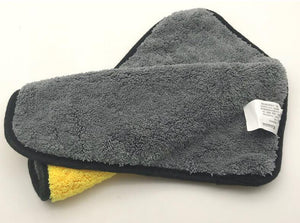 Two-color Dual-sided Microfiber Car Wash Towel