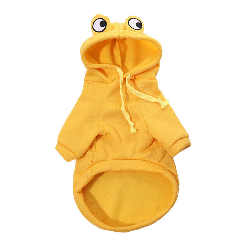 Soft Warm Pet Hoodie for Halloween & Autumn Cosplay