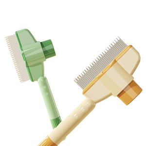 Self-Cleaning Pet Comb for Dogs & Cats