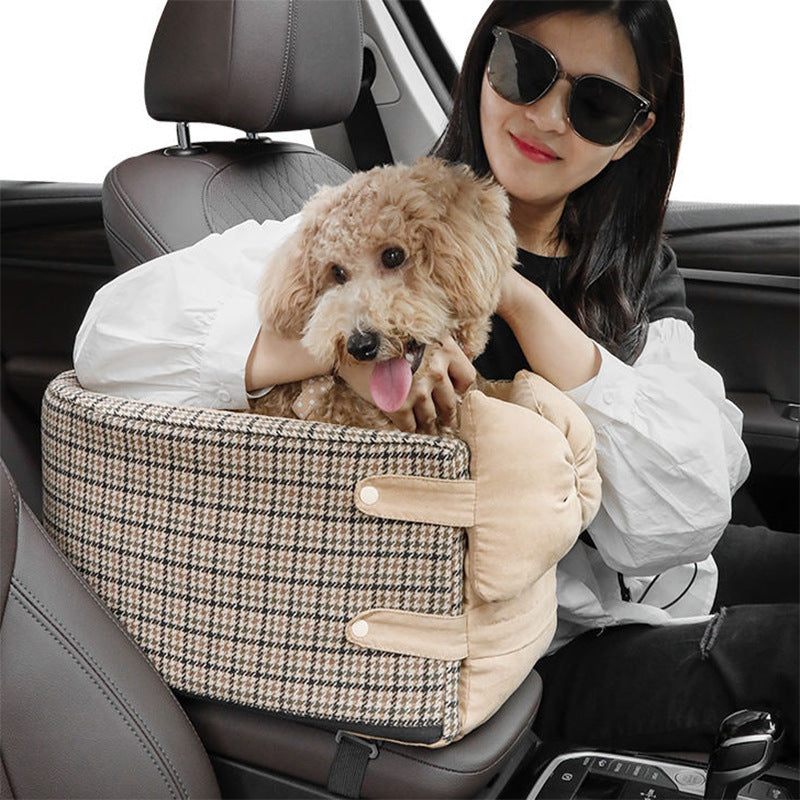 Car Central Control Pet Bed