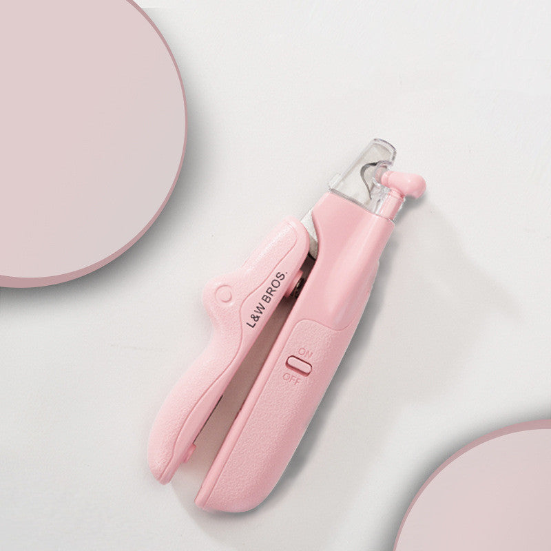Pet Nail Clippers with LED Light – Safe Nail Trimmer for Dogs & Cats
