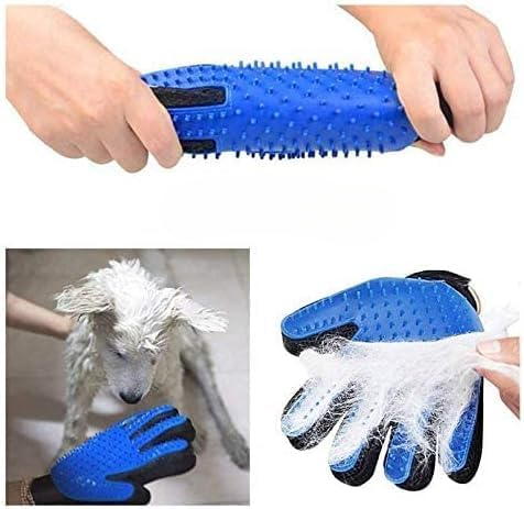 Upgrade Pet Grooming Gloves –Shedding & Hair Remover