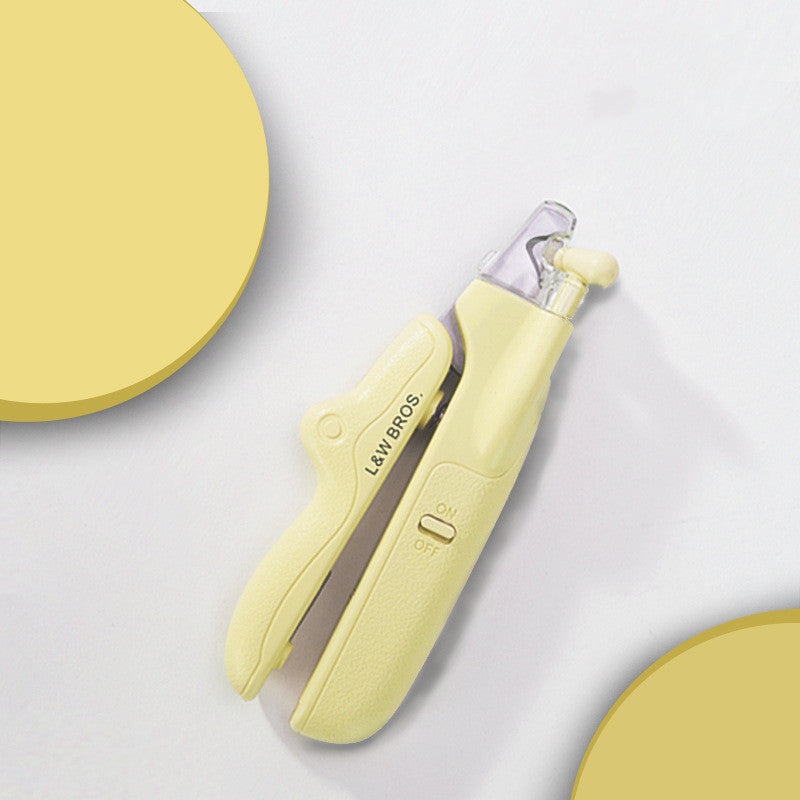 Pet Nail Clippers with LED Light – Safe Nail Trimmer for Dogs & Cats