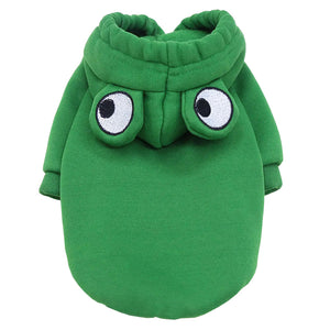 Soft Warm Pet Hoodie for Halloween & Autumn Cosplay
