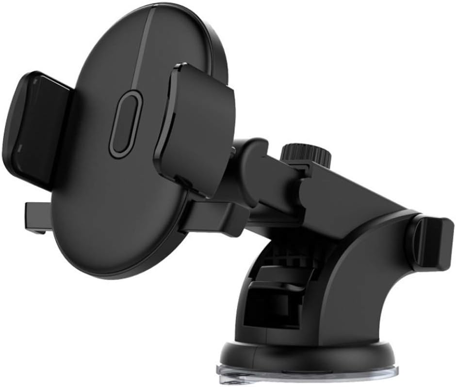 Telescopic Car Phone Holder – 360° Dashboard Mount with Suction Cup