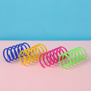 Durable Plastic Spiral Coils for Kittens