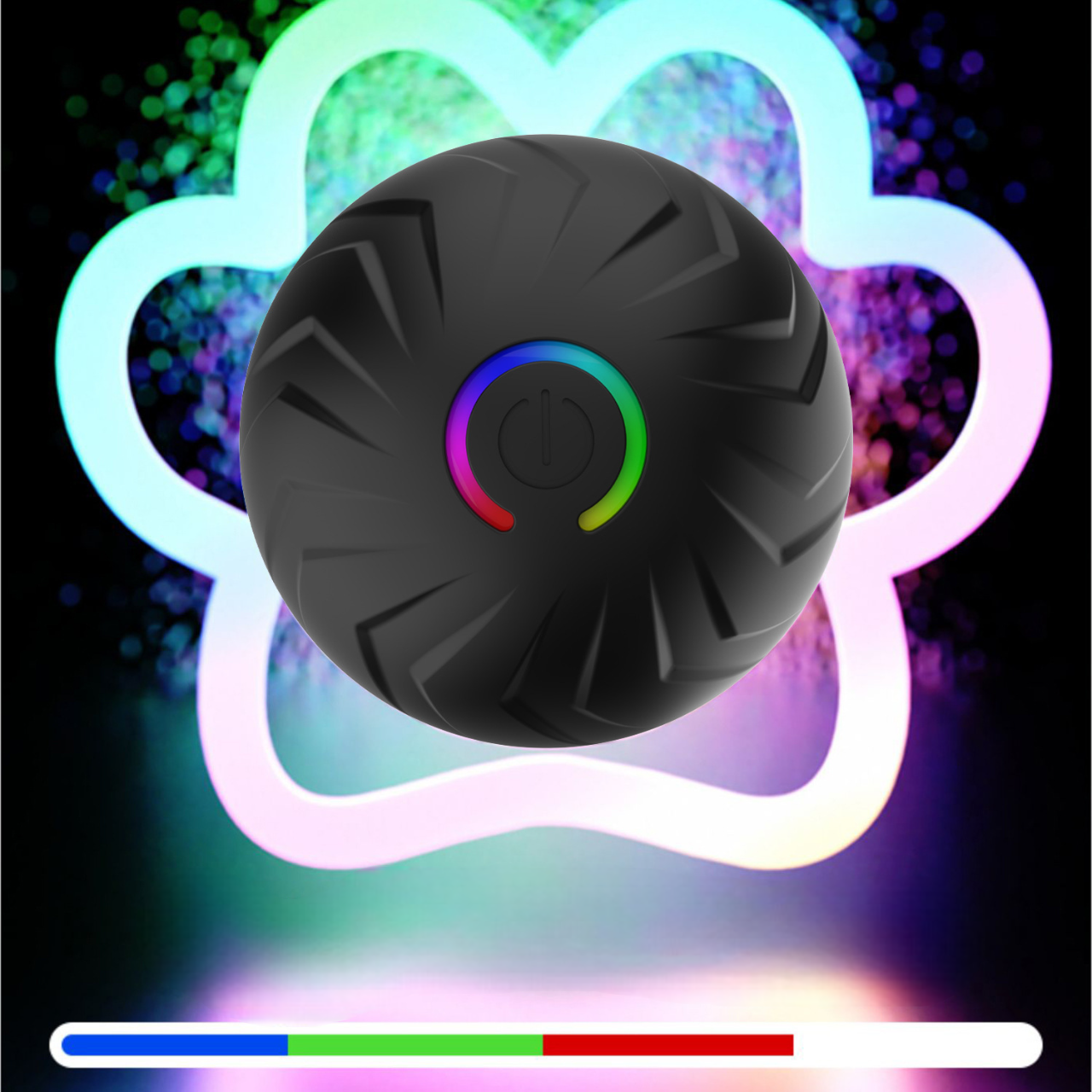 Interactive Rubber Pet Toy for Active Play