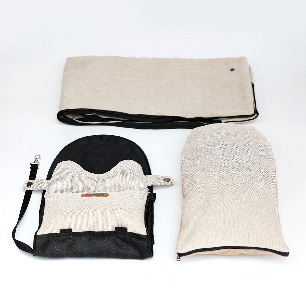 Portable Car Seat Bed for Small Dogs & Cats