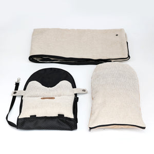 Portable Car Seat Bed for Small Dogs & Cats