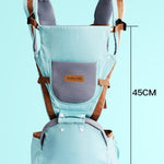 Ergonomic Baby Carrier Waist Stool – Comfortable Infant Hip Seat for 3–36 Months