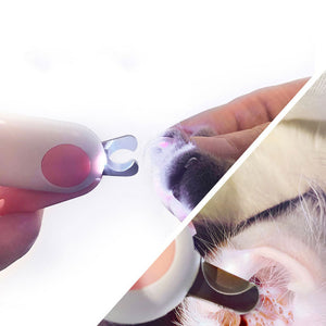 LED Pet Nail Clipper – Illuminating Nail Trimmer for Dogs & Cats