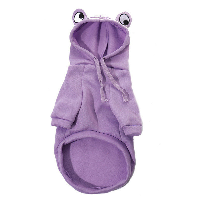 Soft Warm Pet Hoodie for Halloween & Autumn Cosplay