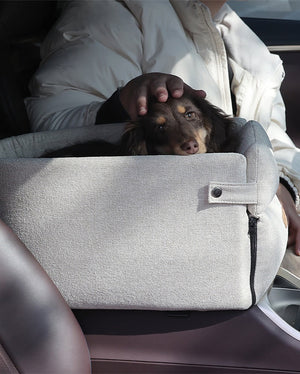 Portable Car Seat Bed for Small Dogs & Cats
