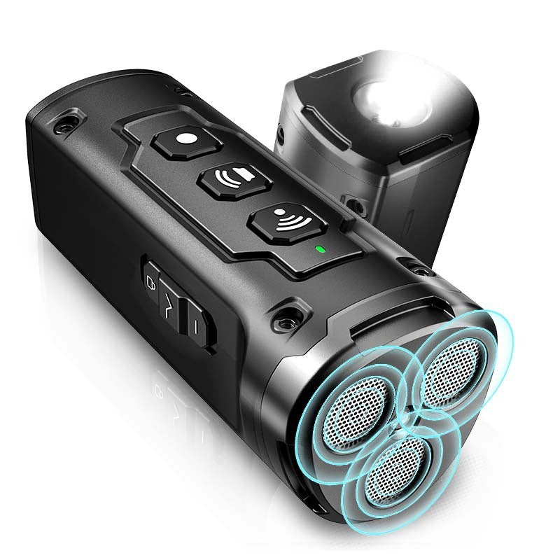 Dog Drive 3-Head Ultrasonic Bark Deterrent – Anti-Bark Device with LED Flashlight