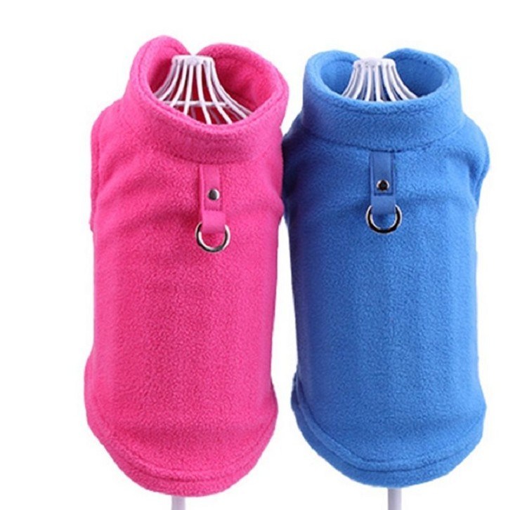 Warm Fleece Pet Dog Jacket Vest