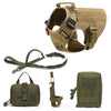 Tactical Dog Harness & Leash Set