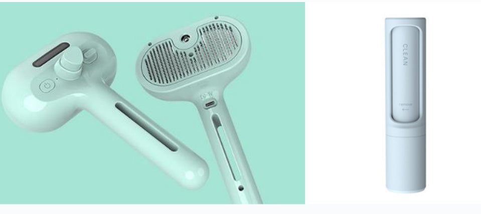 Pet Comb Self-Cleaning Hair Remover Brush with Mist