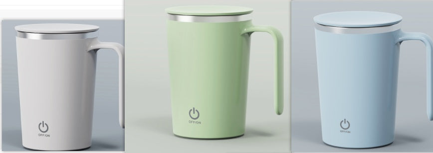 Automatic Self-Stirring Coffee Mug – Magnetic Electric Mixing Cup
