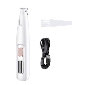 Waterproof Dog Clippers for Grooming with Widened Blade & LED Display