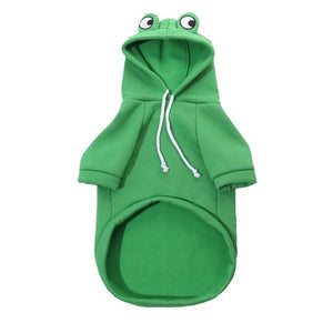 Soft Warm Pet Hoodie for Halloween & Autumn Cosplay
