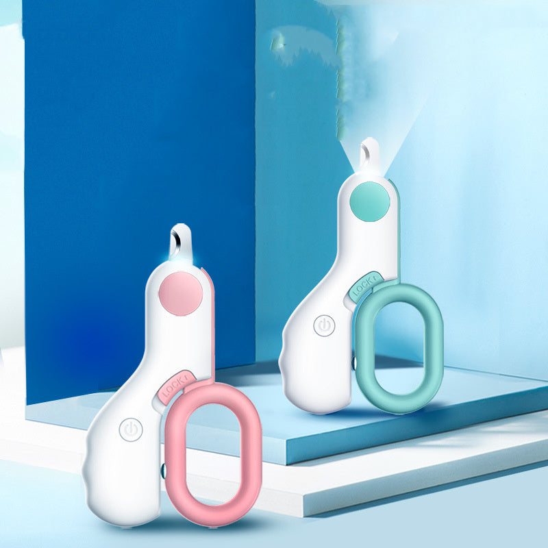 LED Pet Nail Clipper – Illuminating Nail Trimmer for Dogs & Cats