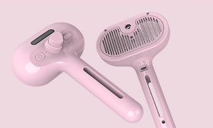 Pet Comb Self-Cleaning Hair Remover Brush with Mist