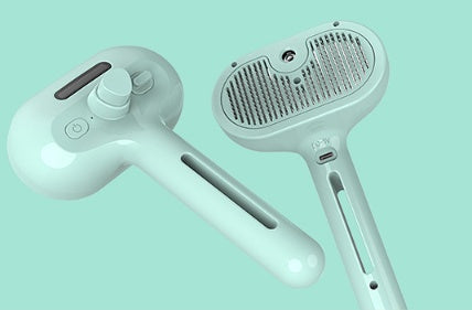 Pet Comb Self-Cleaning Hair Remover Brush with Mist