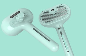 Pet Comb Self-Cleaning Hair Remover Brush with Mist