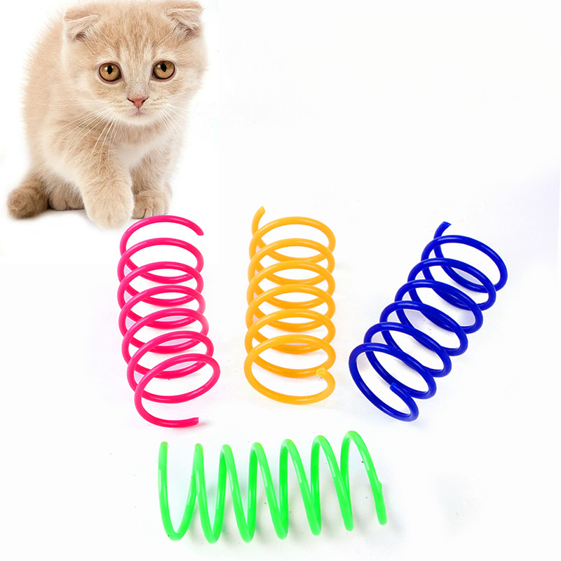 Durable Plastic Spiral Coils for Kittens